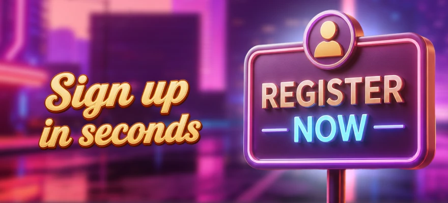 LuckyHills Casino Mobile Registration Banner